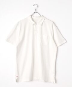 PAPAS / パパス ポロシャツ | 天竺中白染め加工 ポロシャツ