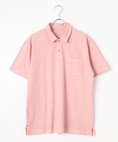 PAPAS / パパス ポロシャツ | 天竺中白染め加工 ポロシャツ