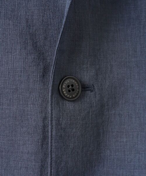 PAPAS / パパス テーラードジャケット | ポリエステルリネンライクストレッチ ジャケット | 詳細6