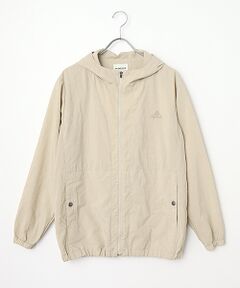 PAPAS / パパス パーカー | ポリエステルストレッチクロス フードブルゾン