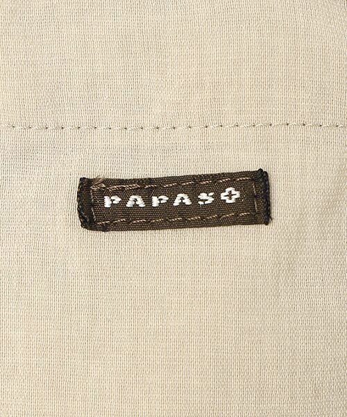 PAPAS / パパス パーカー | ポリエステルストレッチクロス フードブルゾン | 詳細1