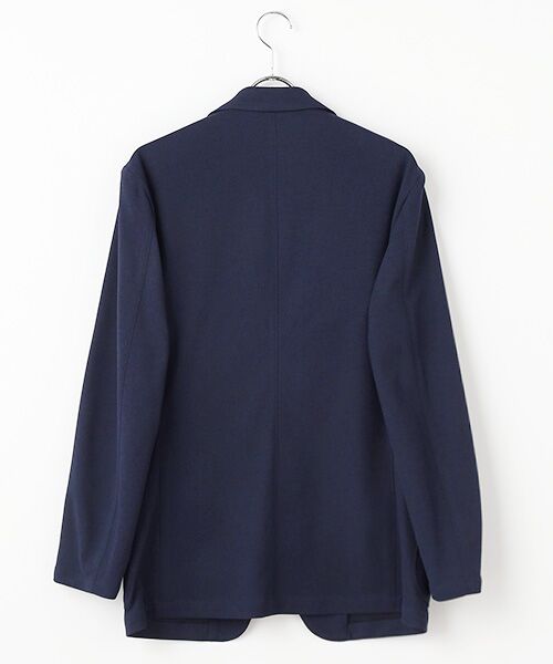 PAPAS / パパス テーラードジャケット | リネンライクポリエステル鹿の子 ジャケット | 詳細1