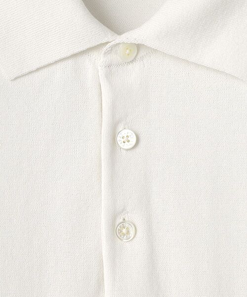 PAPAS / パパス ポロシャツ | コットン/ポリエステル16G ニットポロシャツ | 詳細1