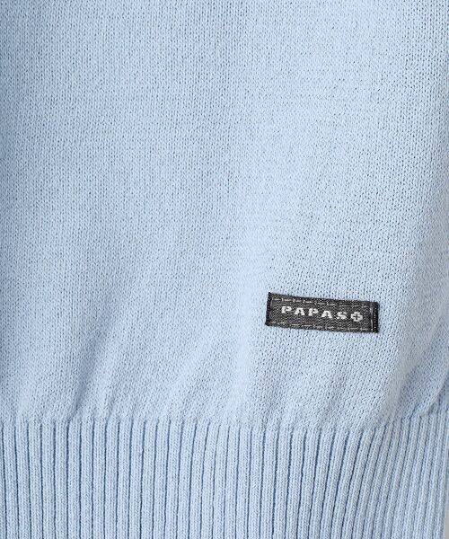 PAPAS / パパス ポロシャツ | コットン/ポリエステル16G ニットポロシャツ | 詳細9