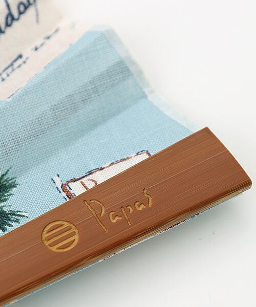 PAPAS / パパス その他小物 | 老舗扇子店『伊場仙』コラボレーション扇子【NEON SIGN】 | 詳細3