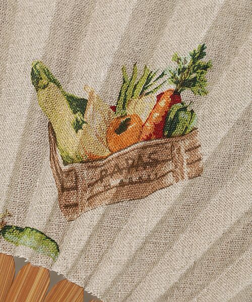 PAPAS / パパス その他小物 | 老舗扇子店『伊場仙』コラボレーション扇子【VEGETABLES】 | 詳細4