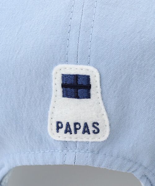 Papas パパス ブラック キャップ Lサイズ 新品未使用タグ付き Papas パパス ブラック キャップ Lサイズ 新品未使用タグ付き