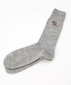 PAPAS / パパス ソックス | リネンソックス【イカリ＋ロゴ】