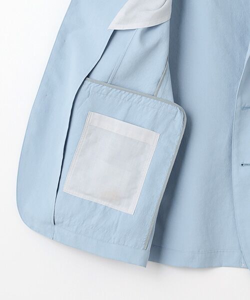 PAPAS / パパス テーラードジャケット | ライトマットクロス ジャケット | 詳細5