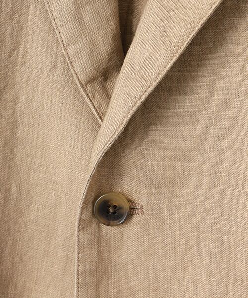 PAPAS / パパス テーラードジャケット | ヘンプ高密度マットビッグライズ ジャケット | 詳細7