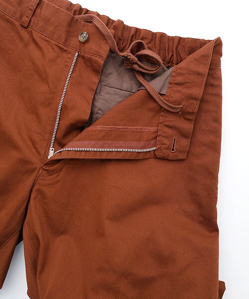 PAPAS / パパス その他パンツ | コットンリネンギャバストレッチ イージーパンツ | 詳細7