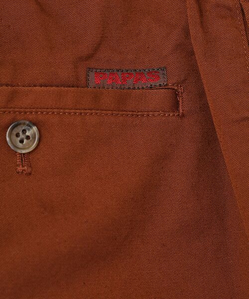 PAPAS / パパス その他パンツ | コットンリネンギャバストレッチ イージーパンツ | 詳細8
