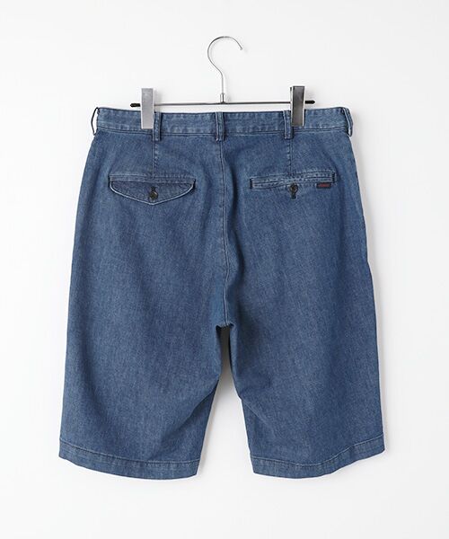 PAPAS / パパス ショート・ハーフ・半端丈パンツ | モンサンミッシェルデニム ショートパンツ | 詳細1