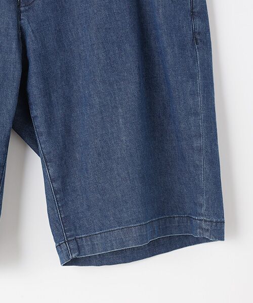 PAPAS / パパス ショート・ハーフ・半端丈パンツ | モンサンミッシェルデニム ショートパンツ | 詳細4