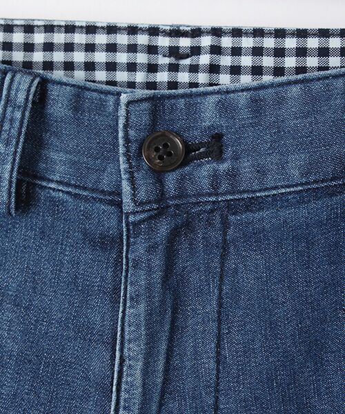 PAPAS / パパス ショート・ハーフ・半端丈パンツ | モンサンミッシェルデニム ショートパンツ | 詳細7