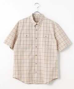 PAPAS / パパス シャツ・ブラウス | ローンアーカイブチェック 半袖シャツ