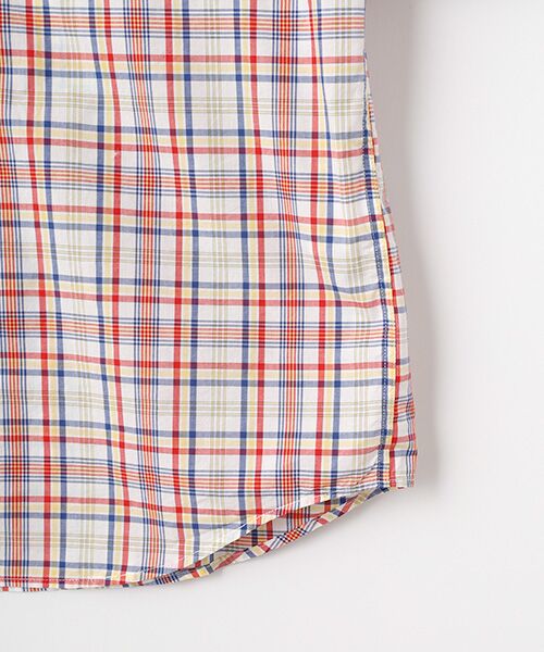 PAPAS / パパス シャツ・ブラウス | ローンアーカイブチェック 半袖シャツ | 詳細3