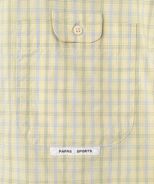 PAPAS / パパス シャツ・ブラウス | ローンアーカイブチェック 半袖シャツ | 詳細6