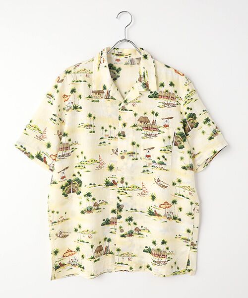 美品.4万円) papas パパス 長袖シャツ 麻100％【リネンシャンブレー 美品.4万円) papas パパス 長袖シャツ 麻100％【リネンシャンブレー