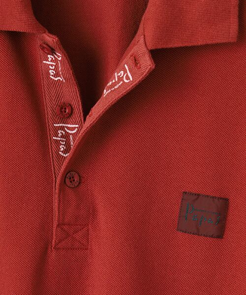 PAPAS / パパス ポロシャツ | ☆【WEB限定】ガス焼き鹿の子 モチーフプリントポロシャツ | 詳細4