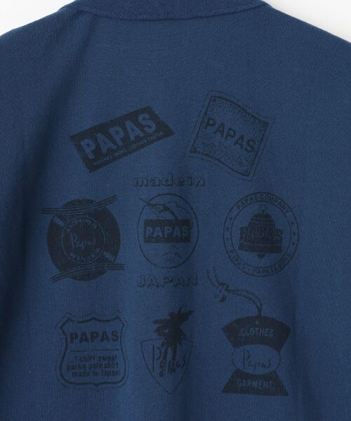 PAPAS / パパス ポロシャツ | ☆【WEB限定】ガス焼き鹿の子 モチーフプリントポロシャツ | 詳細11