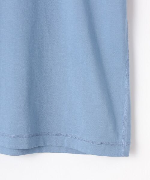 PAPAS / パパス Tシャツ | ドライマスタープレーテイング天竺 アップリケTシャツ | 詳細9