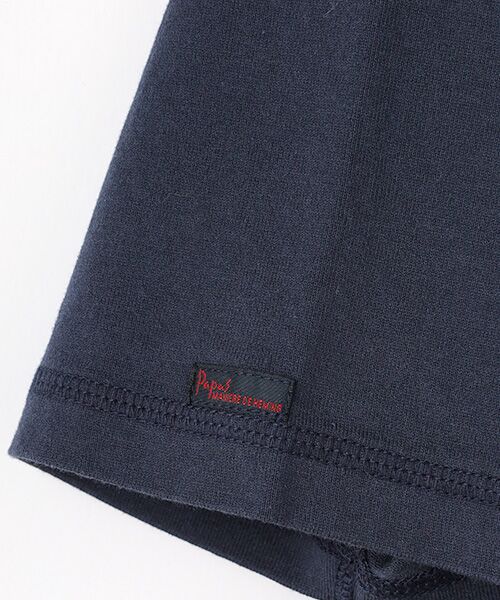 PAPAS / パパス Tシャツ | 40/2ガス焼き天竺 刺繍Tシャツ【野菜】 | 詳細14
