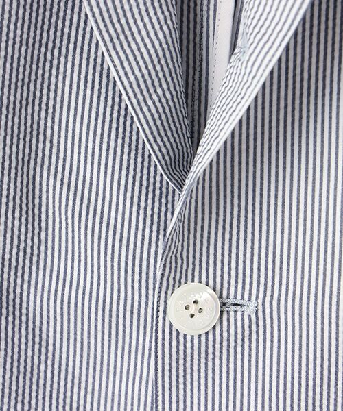 PAPAS / パパス テーラードジャケット | シアサッカー ジャケット | 詳細7