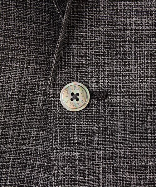 PAPAS / パパス テーラードジャケット | マイクロクールドットモナリザ ジャケット | 詳細1