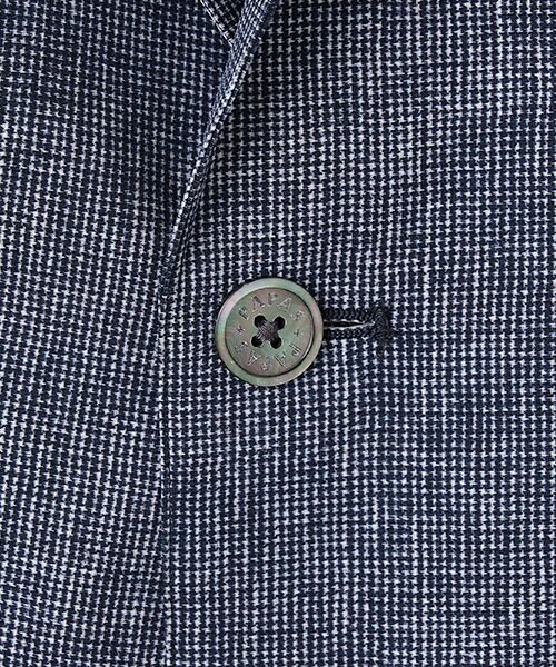 PAPAS / パパス テーラードジャケット | マイクロクールドットモナリザ ジャケット | 詳細3