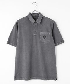 PAPAS / パパス カットソー | クールマックスエコメイド鹿の子 半袖カットソーシャツ