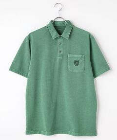 PAPAS / パパス カットソー | クールマックスエコメイド鹿の子 半袖カットソーシャツ