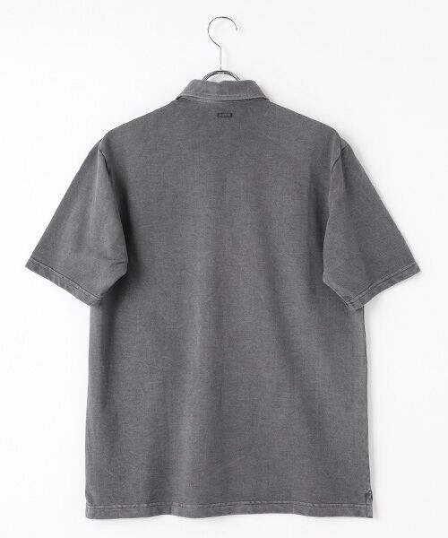 PAPAS / パパス カットソー | クールマックスエコメイド鹿の子 半袖カットソーシャツ | 詳細1