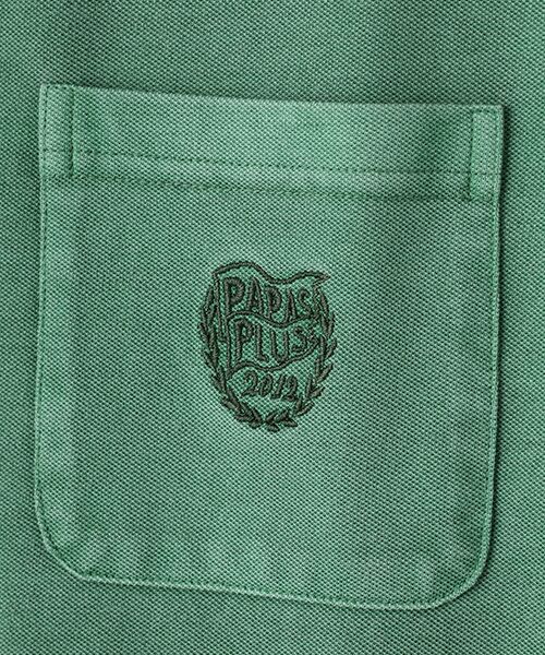 PAPAS / パパス カットソー | クールマックスエコメイド鹿の子 半袖カットソーシャツ | 詳細6