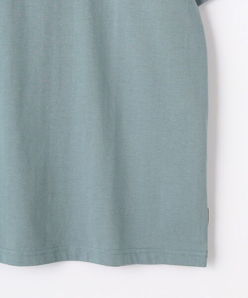 PAPAS / パパス Tシャツ | REAMIDEプレーテイング天竺 刺繍Tシャツ | 詳細5