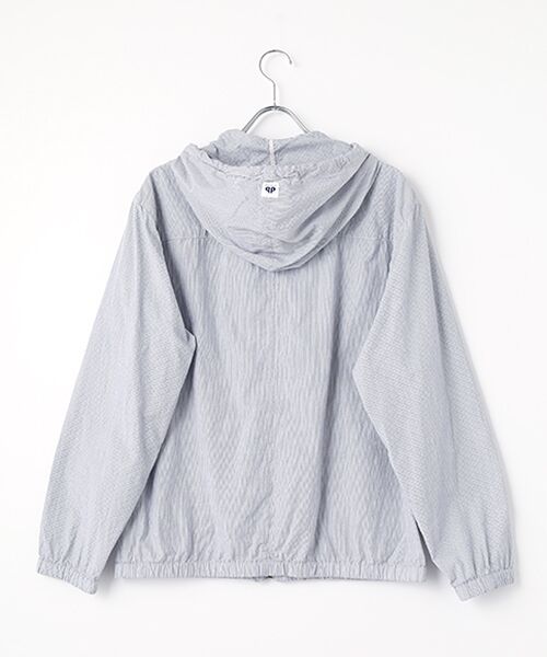 PAPAS / パパス パーカー | コットンウルトラライトコードレーン フード付きブルゾン | 詳細5