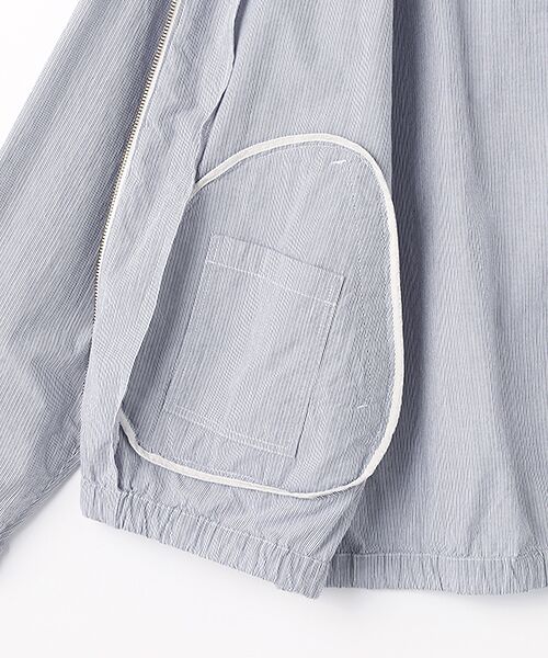 PAPAS / パパス パーカー | コットンウルトラライトコードレーン フード付きブルゾン | 詳細8