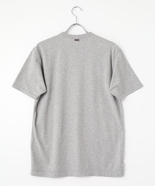 PAPAS / パパス Tシャツ | 40/2グレースTOP天竺 アップリケTシャツ | 詳細3