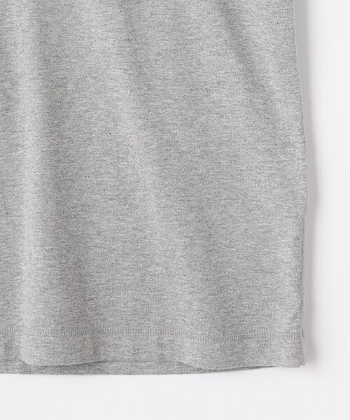 PAPAS / パパス Tシャツ | 40/2グレースTOP天竺 アップリケTシャツ | 詳細5