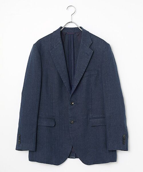 Mfumipapa 様Papas ×Harris Twdeed テーラードジャケ PAPAS パパス × Harris Tweed ハリスツイード ウール テーラード