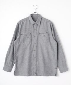 PAPAS / パパス シャツ・ブラウス | モンサンミッシェル シェットランド風オックス シャツ