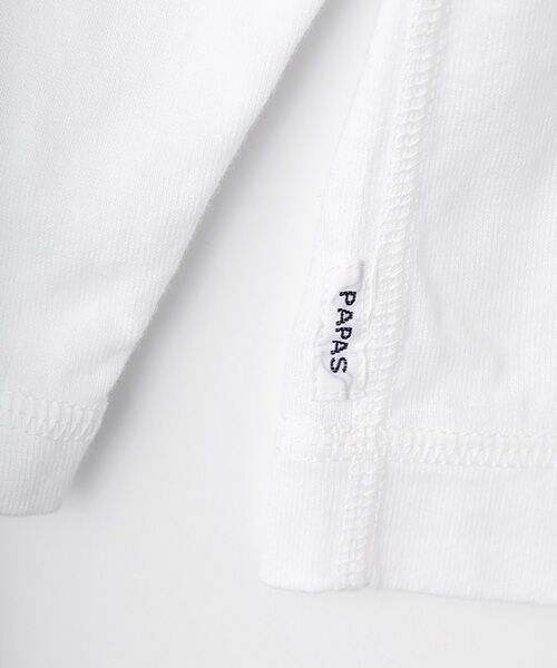 PAPAS / パパス Tシャツ | 40/2天竺 車モチーフ プリントTシャツ | 詳細2