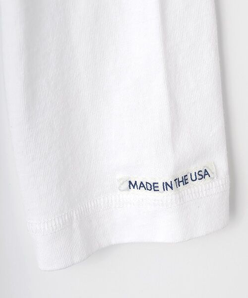 PAPAS / パパス Tシャツ | U.S.Aコットン Papasモチーフ プリントTシャツ<MADE IN USA> | 詳細4