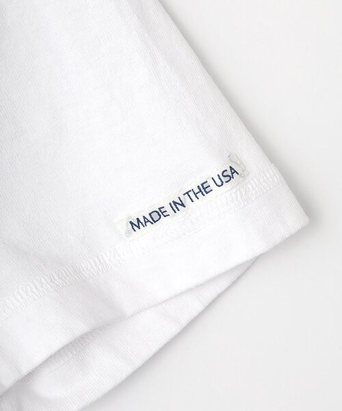 PAPAS / パパス Tシャツ | U.S.Aコットン アメリカ大陸 プリントTシャツ<MADE IN USA> | 詳細5