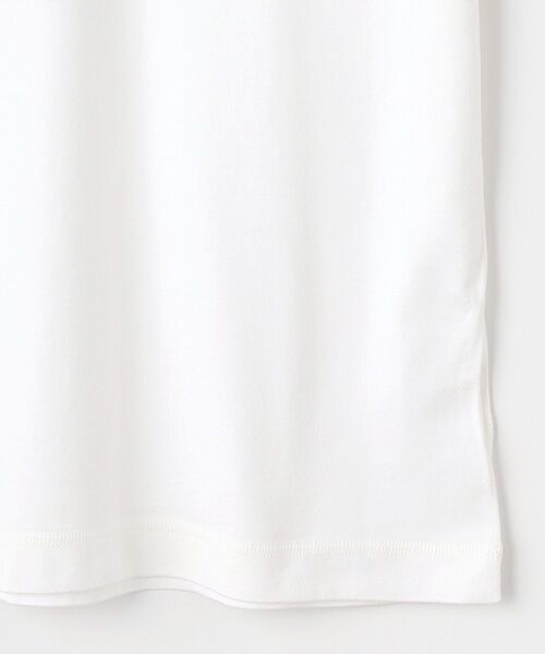 PAPAS / パパス Tシャツ | 40/2甘撚天竺 シロクマアロハ プリントTシャツ | 詳細3