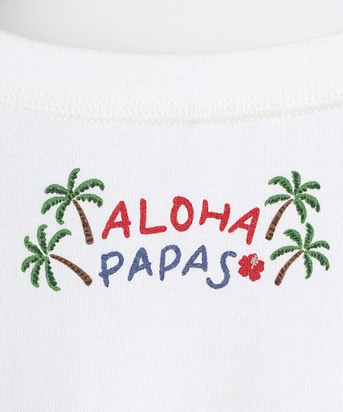 【リゾート美品】人気柄Papas くまさん総柄プリント高級コットン半袖ポロシャツ セール】 【キングサイズ・リバティー柄】プリントシャツ