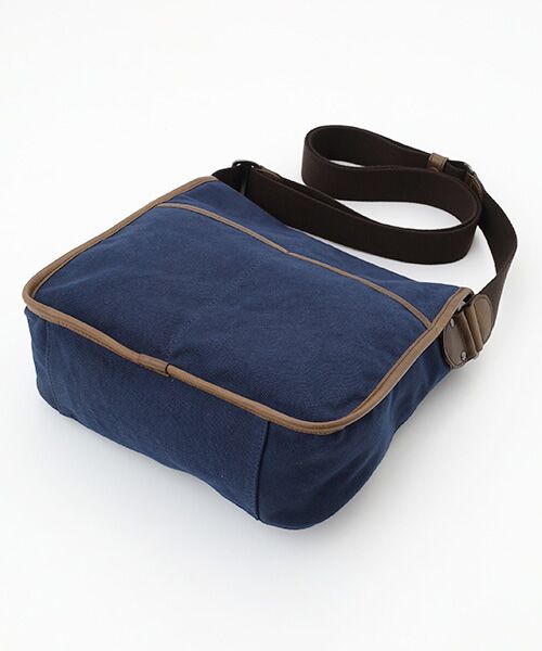 美品　パパス　ショルダーバッグ　アルマダ帆布　斜め掛け　キャンバス　Papas+ アルマダ帆布ショルダーバッグ（MEN新着・Papas+・MEN雑貨