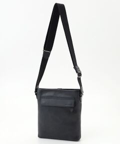 美品 PAPAS＋ パパス プラス オールレザー ショルダーバッグ サコッシュ PAPAS / パパス （メンズ） ショルダーバッグ | ファッション