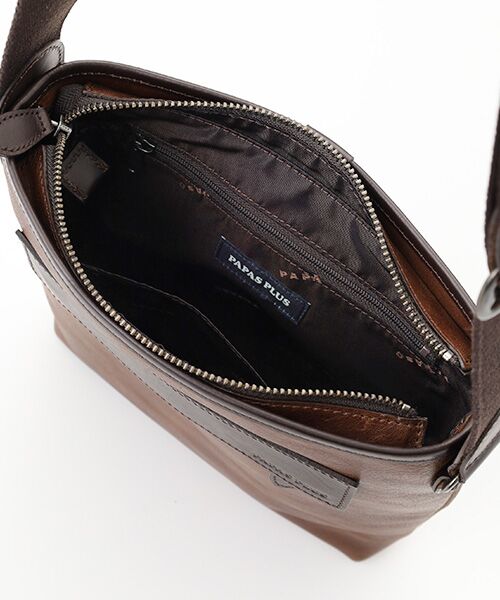 PAPAS / パパス ショルダーバッグ | レザーショルダーバッグ | 詳細4