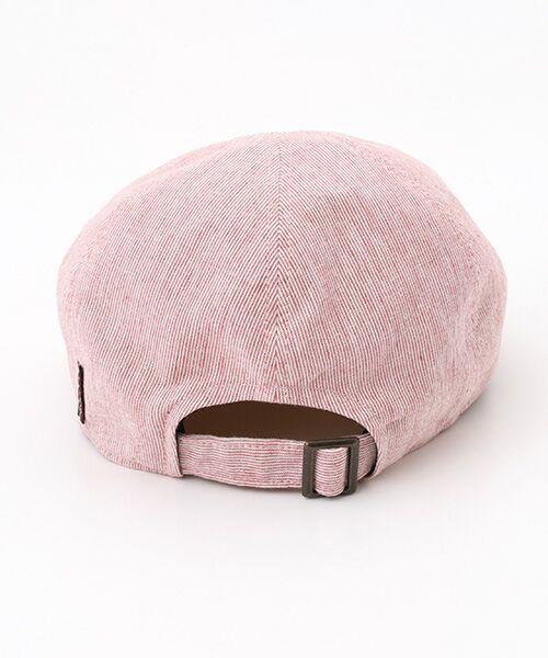 PAPAS / パパス ハンチング・キャスケット・ベレー帽 | 綿麻平織 ストライプ&千鳥 ハンチング | 詳細2